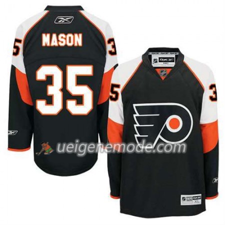 Reebok Herren Eishockey Philadelphia Flyers Trikot Steve Mason #35 Ausweich Schwarz