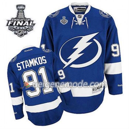 Reebok Herren Eishockey Tampa Bay Lightning Trikot Steven Stamkos Steven Stamkos #91 Heim 2015 Stanley Cup