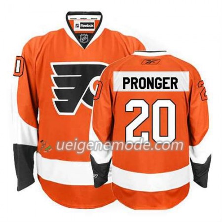 Reebok Herren Eishockey Philadelphia Flyers Trikot Chris Pronger #20 Heim Goldange