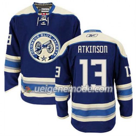 Reebok Herren Eishockey Columbus Blue Jackets Trikot Cam Atkinson #13 Ausweich Blau