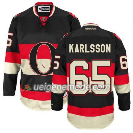 Reebok Herren Eishockey Ottawa Senators Trikot Erik Karlsson #65 Nue Ausweich Schwarz