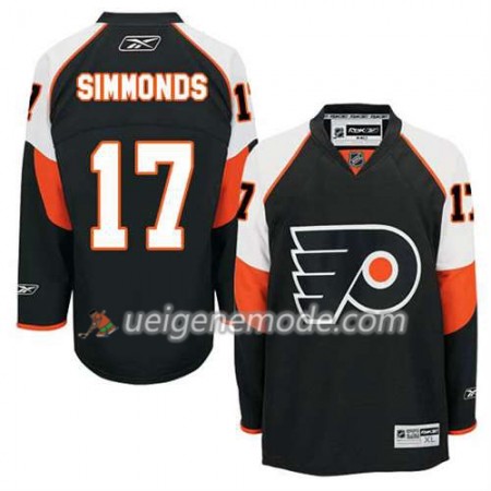 Reebok Herren Eishockey Philadelphia Flyers Trikot Wayne Simmonds #17 Ausweich Schwarz