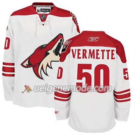 Reebok Herren Eishockey Phoenix Coyotes Antoine Vermette 50 Weiß Auswärts