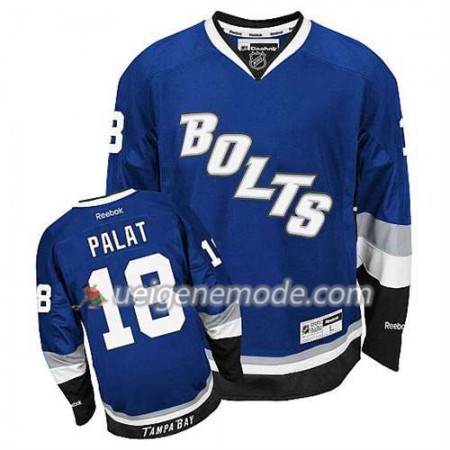 Reebok Herren Eishockey Tampa Bay Lightning Trikot Ondrej Palat #18 Ausweich Bleu