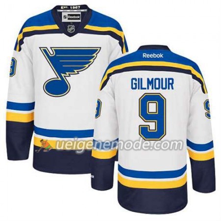 Reebok Herren Eishockey St. Louis Blues Trikot Doug Gilmour #9 Auswärts Weiß