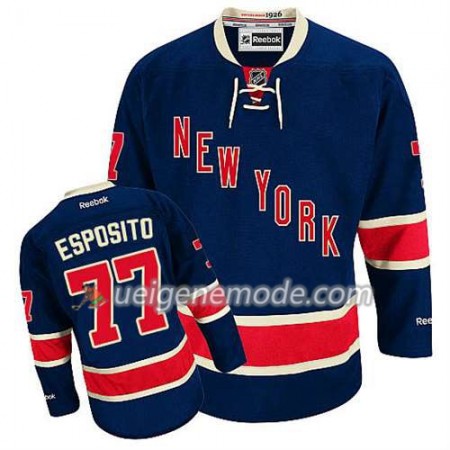 Reebok Herren Eishockey New York Rangers Trikot Phil Esposito #77 Ausweich Blau