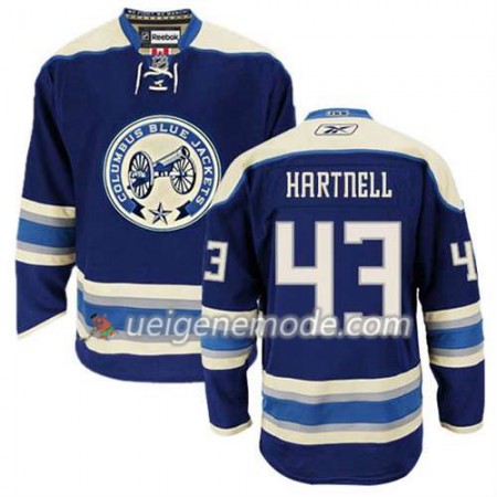 Reebok Herren Eishockey Columbus Blue Jackets Trikot Scott Hartnell #43 Ausweich Blau