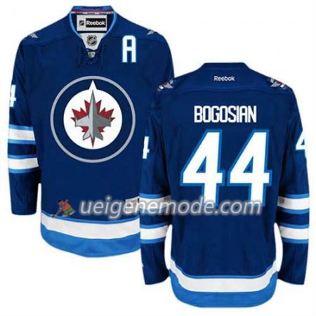 Reebok Herren Eishockey Winnipeg Jets Trikot Zach Bogosian #44 Heim Blau