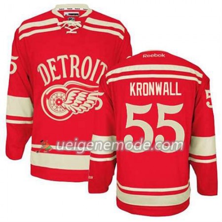 Reebok Herren Eishockey Detroit Red Wings Trikot Niklas Kronwall #55 2014 Winter Classic Rot