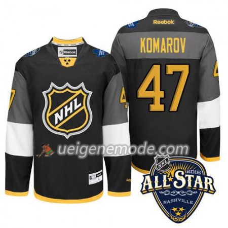 2016 All Star Eishockey Premier-Toronto Maple Leafs Trikot Leo Komarov #47 Schwarz