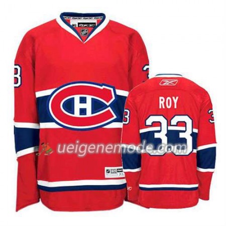 Reebok Herren Eishockey Montreal Canadiens Trikot Patrick Roy #33 Heim Rot