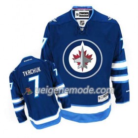 Reebok Herren Eishockey Winnipeg Jets Trikot Keith Tkachuk #7 Heim Blau