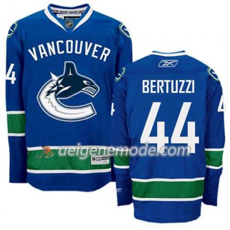 Reebok Herren Eishockey Vancouver Canucks Trikot Todd Bertuzzi #44 Heim Blau
