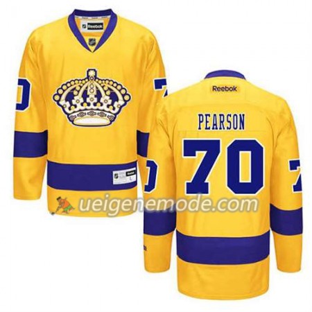 Reebok Herren Eishockey Los Angeles Kings Trikot Tanner Pearson #70 Ausweich Gold