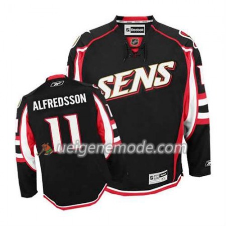 Reebok Herren Eishockey Ottawa Senators Trikot Daniel Alfredsson #11 Ausweich Schwarz