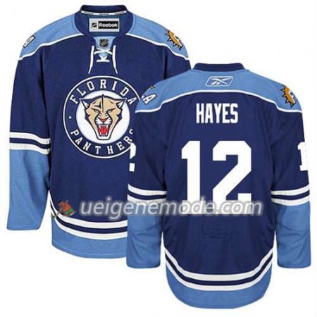 Reebok Herren Eishockey Florida Panthers Trikot Jimmy Hayes #12 Ausweich Blau