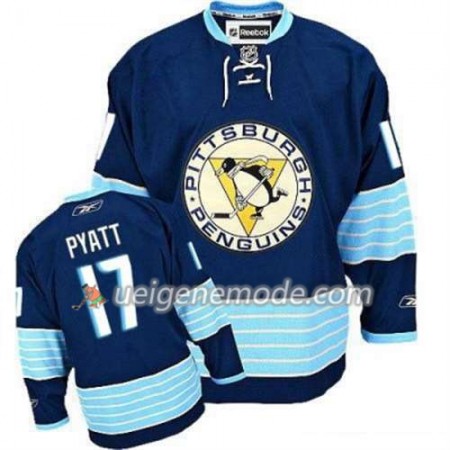 Reebok Herren Eishockey Pittsburgh Penguins Trikot Taylor Pyatt 17 Blau Ausweich