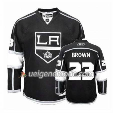 Reebok Herren Eishockey Los Angeles Kings Trikot Dustin Brown #23 Heim Schwarz