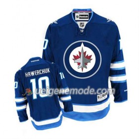 Reebok Herren Eishockey Winnipeg Jets Trikot Dale Hawerchuk #10 Heim Blau