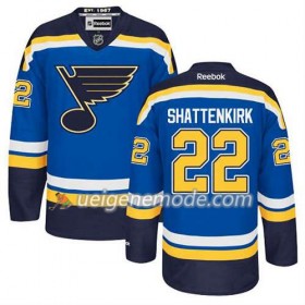 Reebok Herren Eishockey St. Louis Blues Trikot Kevin Shattenkirk #22 Heim Blau