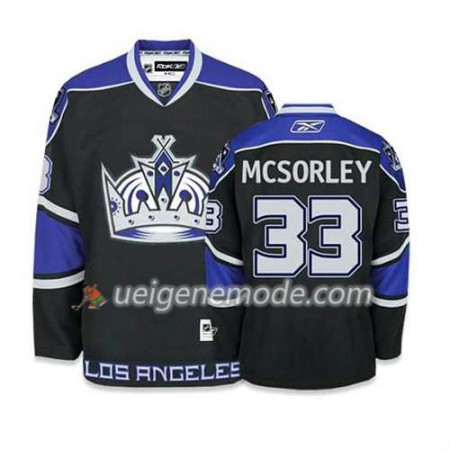 Reebok Herren Eishockey Los Angeles Kings Trikot Marty Mcsorley #33 Ausweich Schwarz