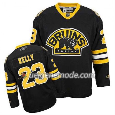 Reebok Herren Eishockey Boston Bruins Trikot Chris Kelly #23 Ausweich Schwarz