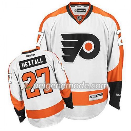 Reebok Herren Eishockey Philadelphia Flyers Trikot Ron Hextall #27 Auswärts Weiß
