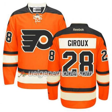 Reebok Herren Eishockey Philadelphia Flyers Trikot Claude Giroux #28 Nue Ausweich Schwarz