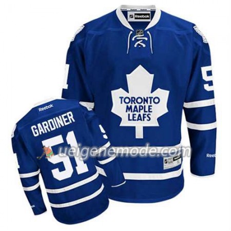Reebok Herren Eishockey Toronto Maple Leafs Trikot Jake Gardiner #51 Heim Blau