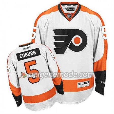 Reebok Herren Eishockey Philadelphia Flyers Trikot Braydon Coburn #5 Auswärts Weiß