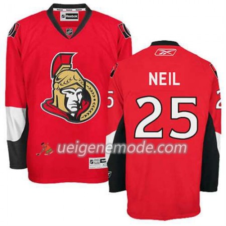 Reebok Herren Eishockey Ottawa Senators Trikot Chris Neil #25 Heim Rot