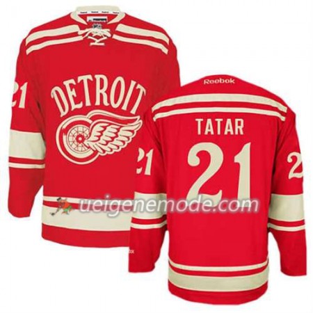Reebok Herren Eishockey Detroit Red Wings Trikot Tomas Tatar #21 2014 Winter Classic Rot