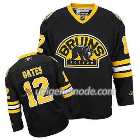 Reebok Herren Eishockey Boston Bruins Trikot Adam Oates #12 Ausweich Schwarz