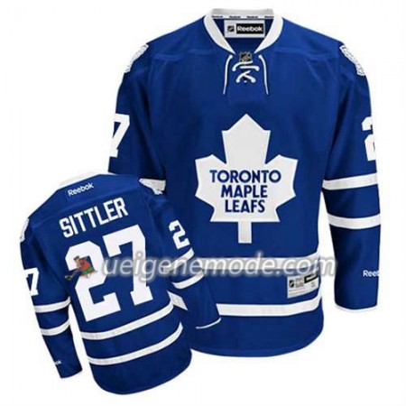 Reebok Herren Eishockey Toronto Maple Leafs Trikot Darryl Sittler #27 Heim Blau