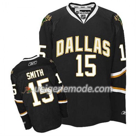 Reebok Herren Eishockey Dallas Stars Trikot Bobby Smith #15 Premier Schwarz