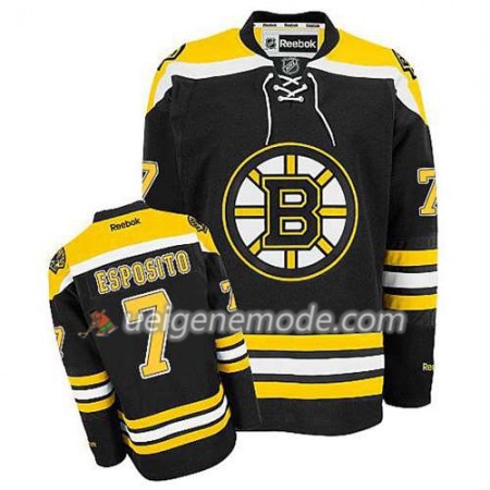 Reebok Herren Eishockey Boston Bruins Trikot Phil Esposito #7 Heim Schwarz