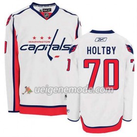 Reebok Herren Eishockey Washington Capitals Trikot Braden Holtby #70 Auswärts Weiß