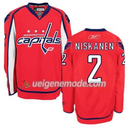 Reebok Herren Eishockey Washington Capitals Trikot Matt Niskanen #2 Heim Weiß