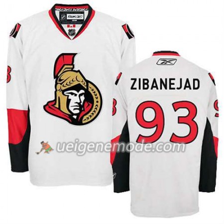Reebok Herren Eishockey Ottawa Senators Trikot Mika Zibanejad #93 Auswärts Weiß