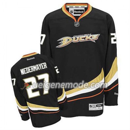 Reebok Herren Eishockey Anaheim Ducks Trikot Scott Niedermayer #27 Heim Schwarz