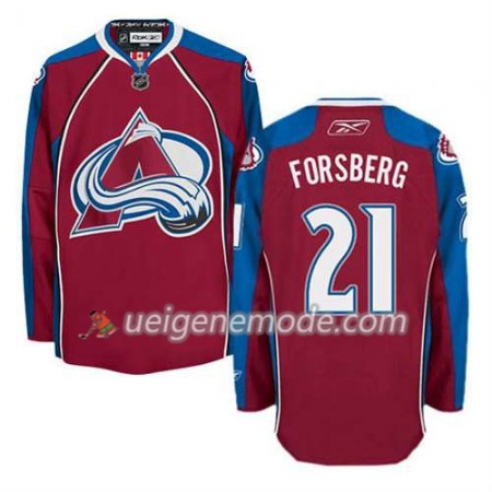 Reebok Herren Eishockey Colorado Avalanche Trikot Peter Forsberg #21 Heim Rot