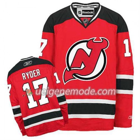 Reebok Herren Eishockey New Jersey Devils Trikot Michael Ryder #17 Heim Rot