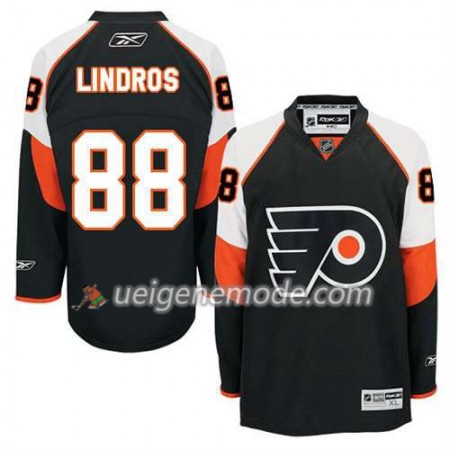 Reebok Herren Eishockey Philadelphia Flyers Trikot Eric Lindros #88 Ausweich Schwarz