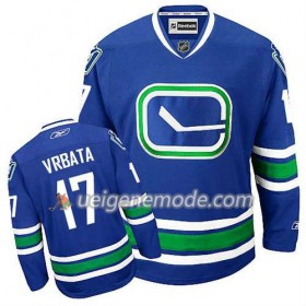 Reebok Herren Eishockey Vancouver Canucks Trikot Radim Vrbata #17 Nue Ausweich Blau
