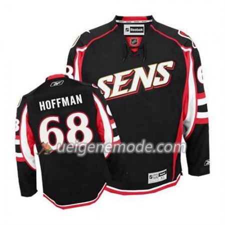 Reebok Herren Eishockey Ottawa Senators Trikot Mike Hoffman #68 Ausweich Schwarz