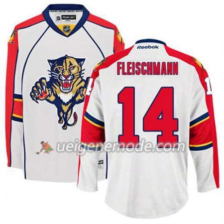 Reebok Herren Eishockey Florida Panthers Trikot Tomas Fleischmann #14 Auswärts Weiß