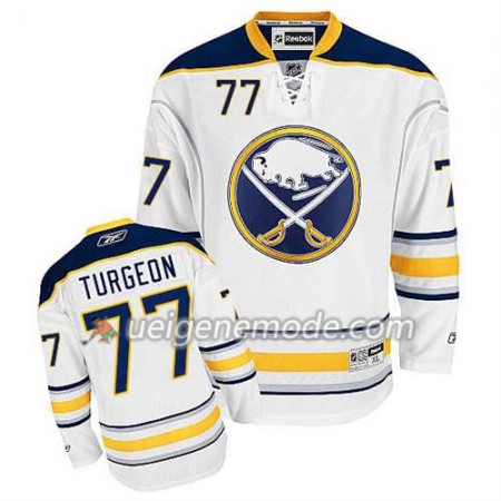 Reebok Herren Eishockey Buffalo Sabres Trikot Pierre Turgeon #77 Auswärts Weiß
