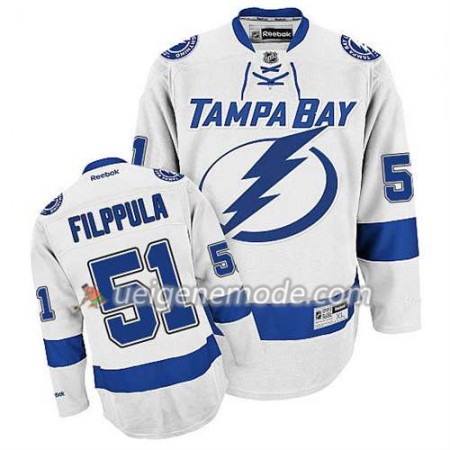 Reebok Herren Eishockey Tampa Bay Lightning Trikot Valtteri Filppula #51 Auswärts Weiß