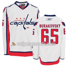 Reebok Herren Eishockey Washington Capitals Trikot Andre Burakovsky #65 Auswärts Weiß