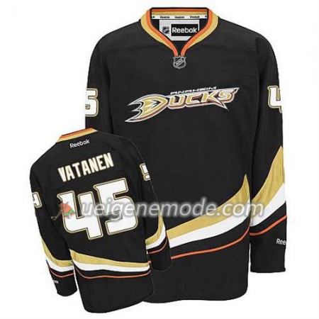 Reebok Herren Eishockey Anaheim Ducks Trikot Sami Vatanen #45 Heim Schwarz